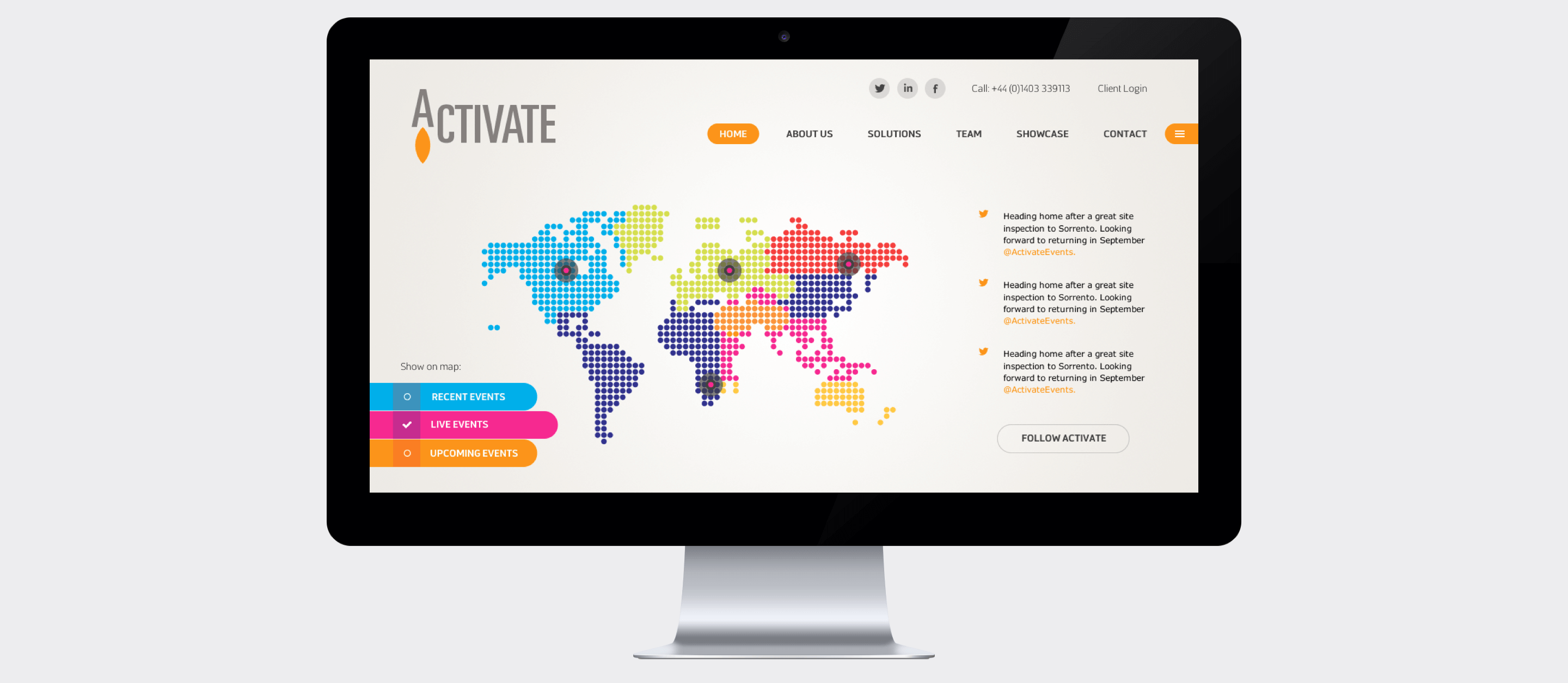 Activate website