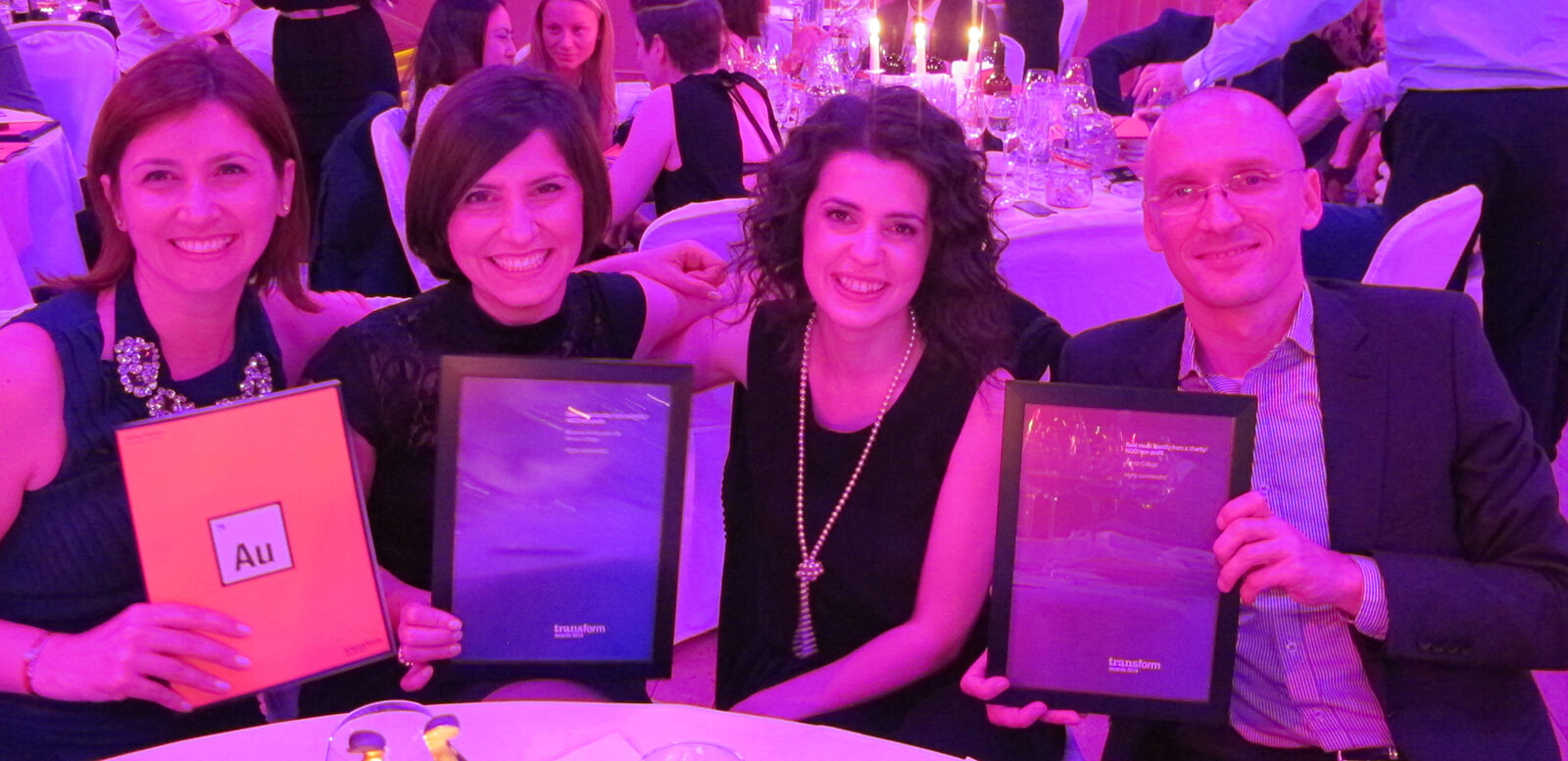 Transform Awards Europe event