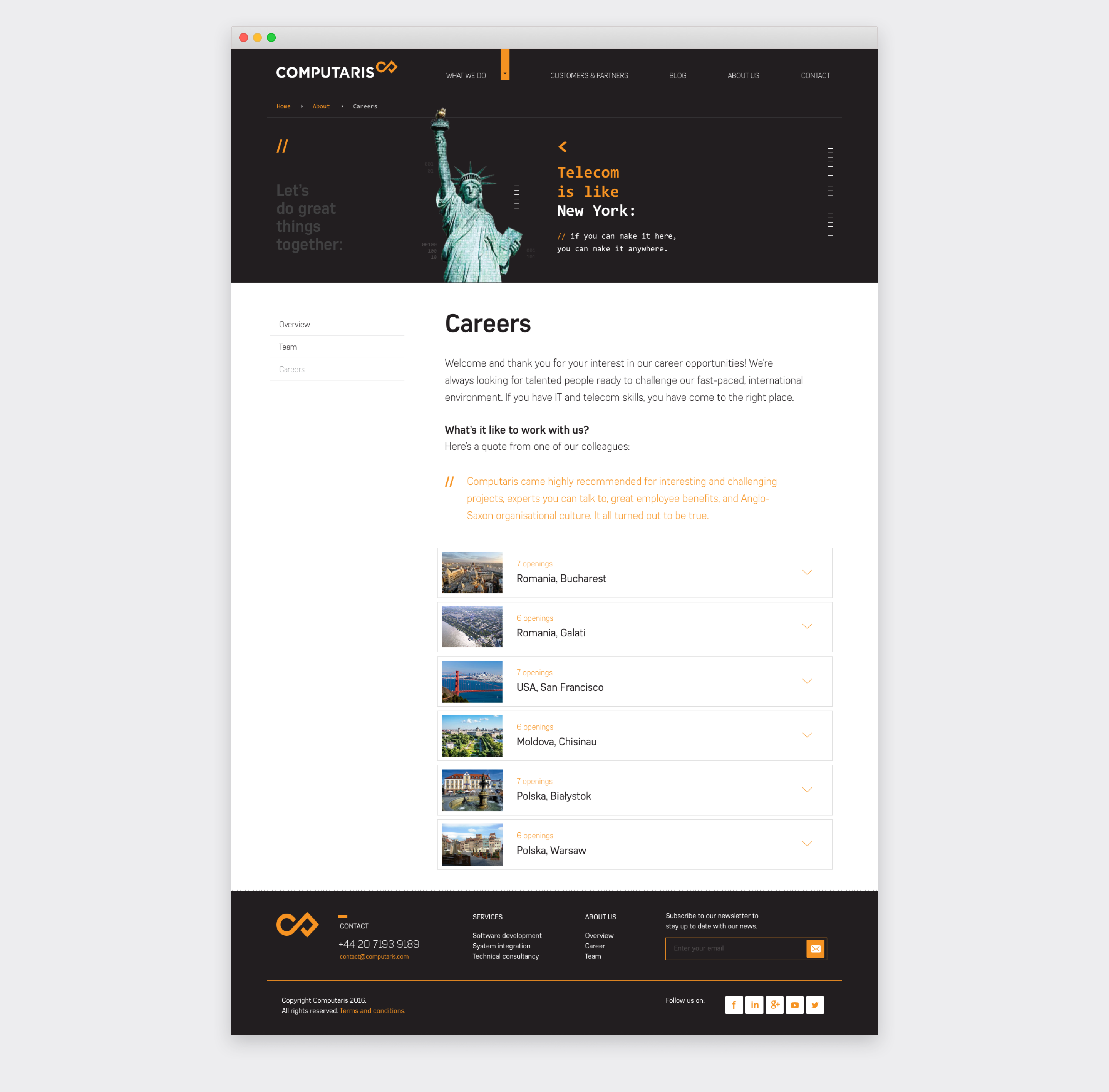 Computaris website