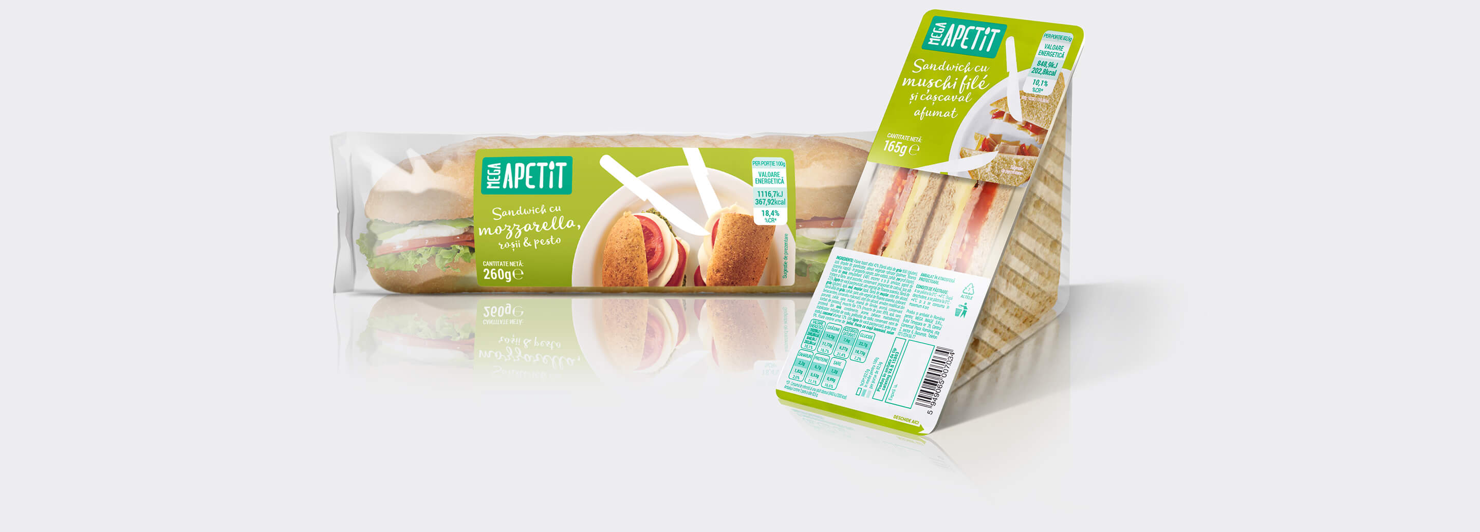 Mega Apetit sandwich