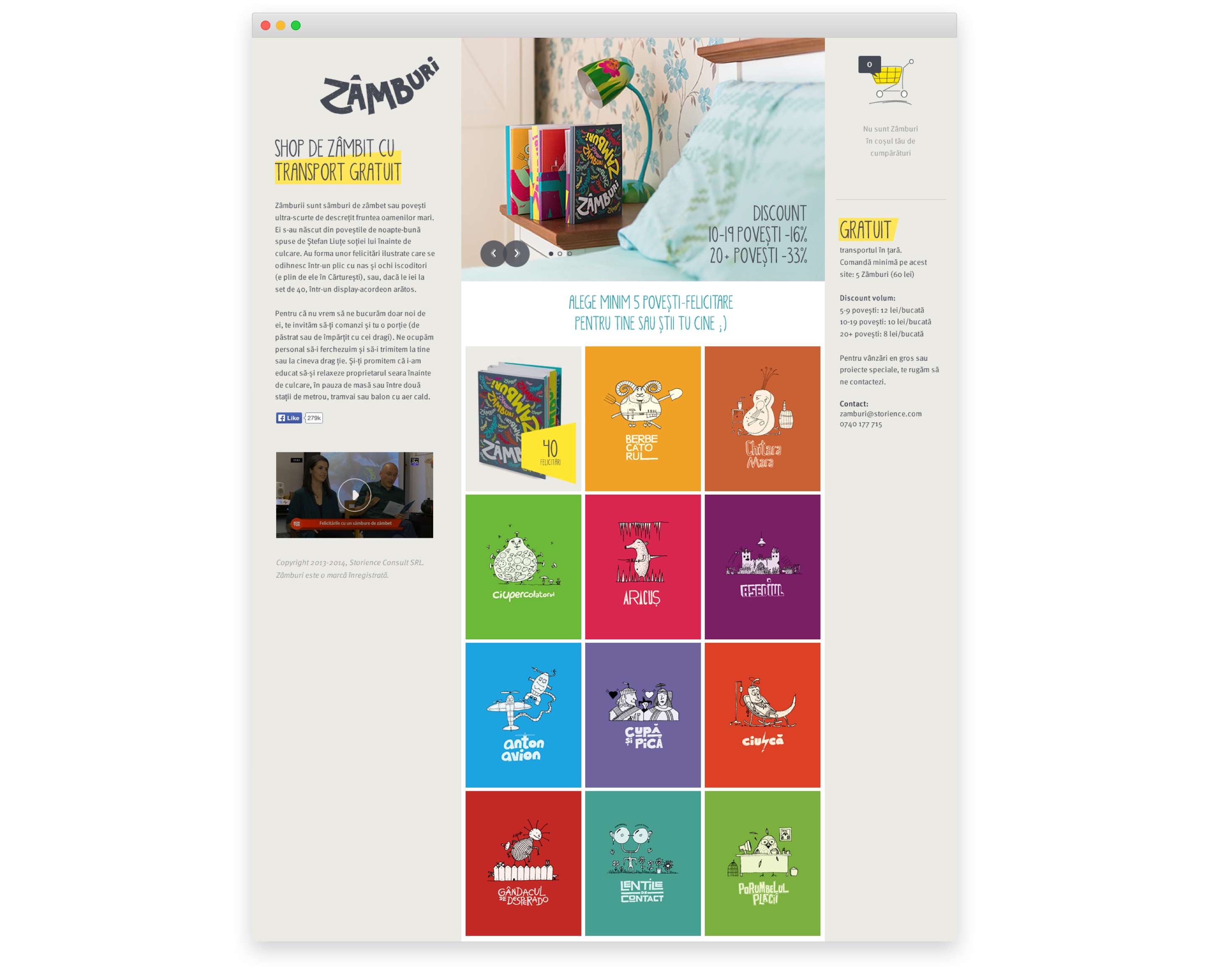 Zâmburi website
