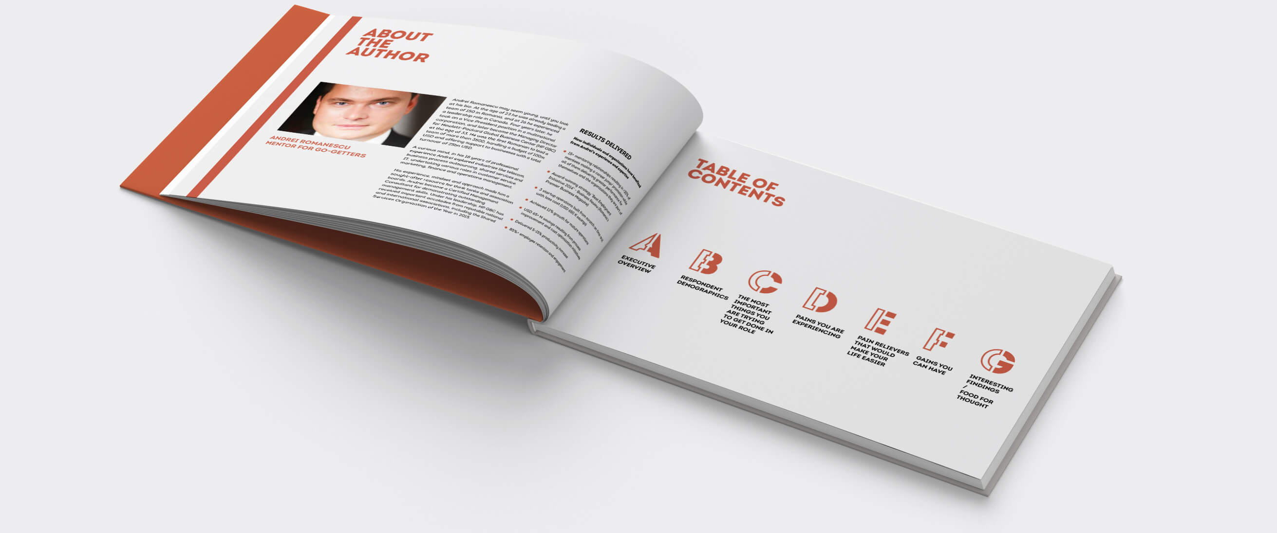 Romanescu brochure spread