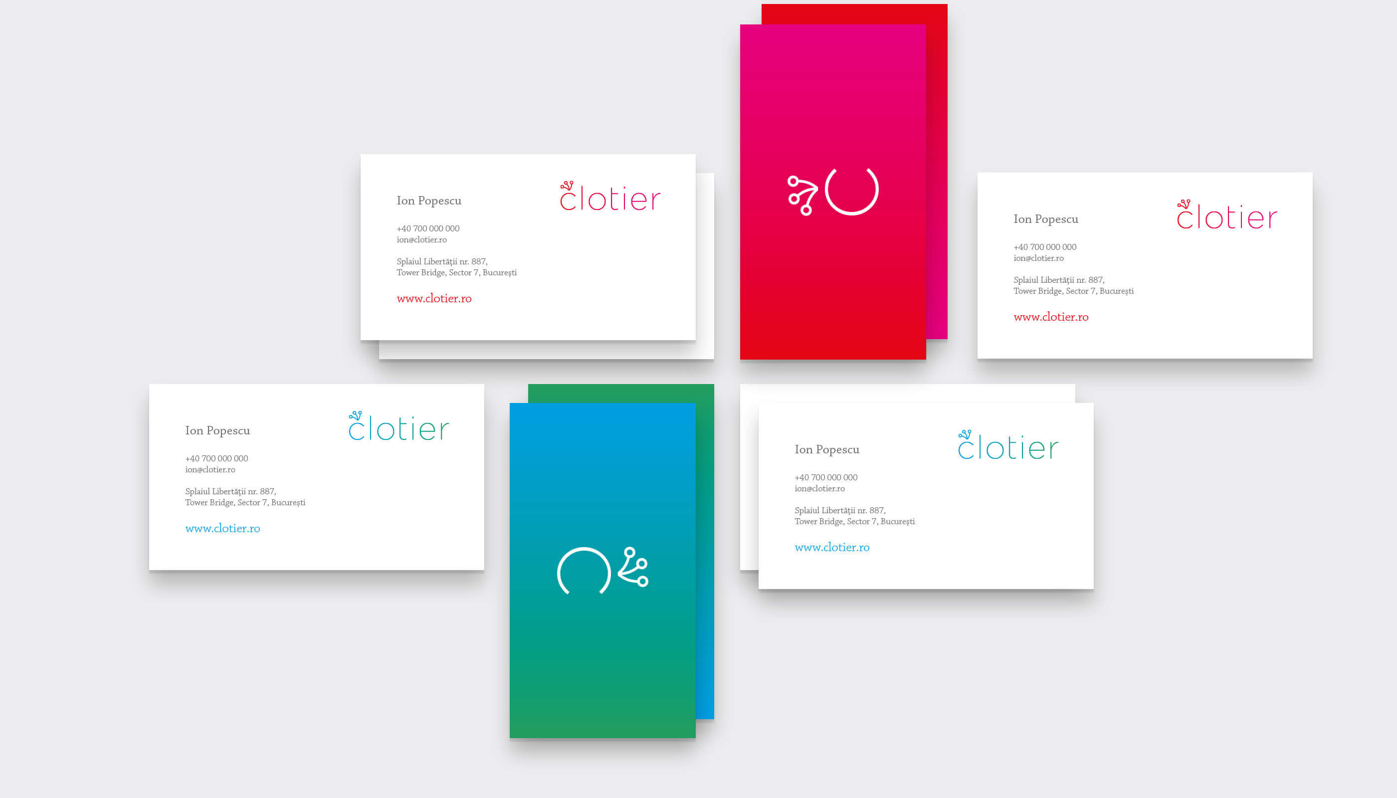 Clotier stationery