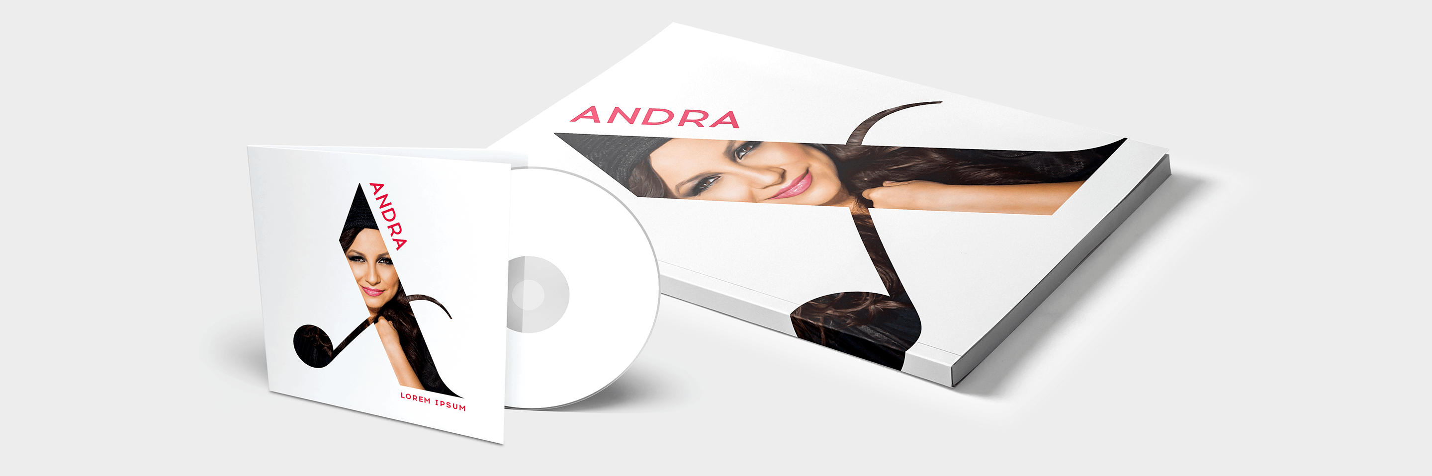 Andra CD and folder