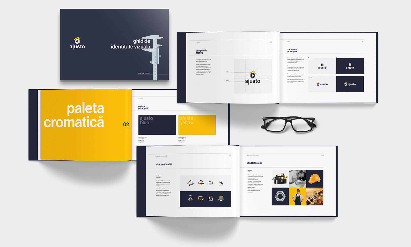 Ajusto identity guide