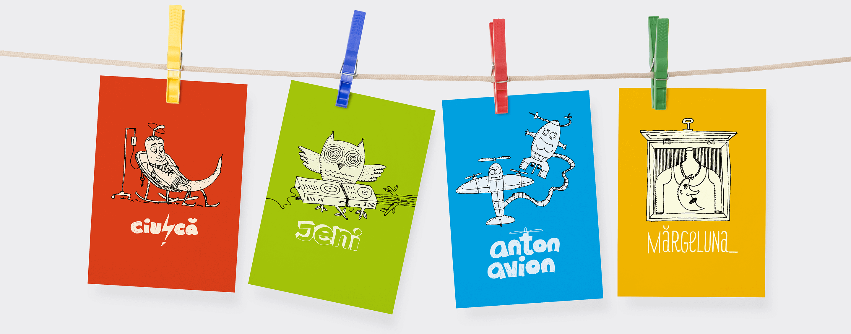 Zâmburi hanging cards