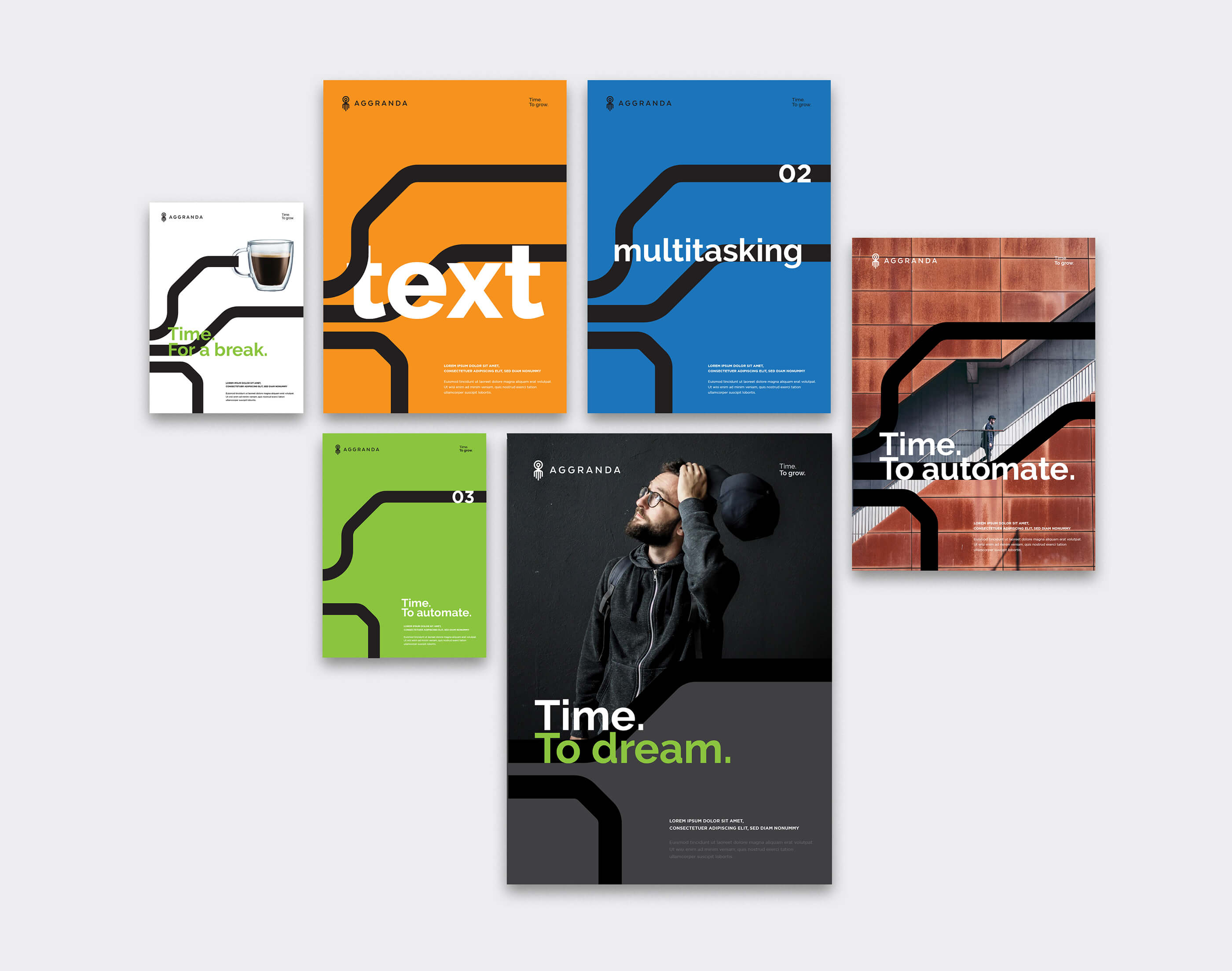 visual style demonstrated on posters