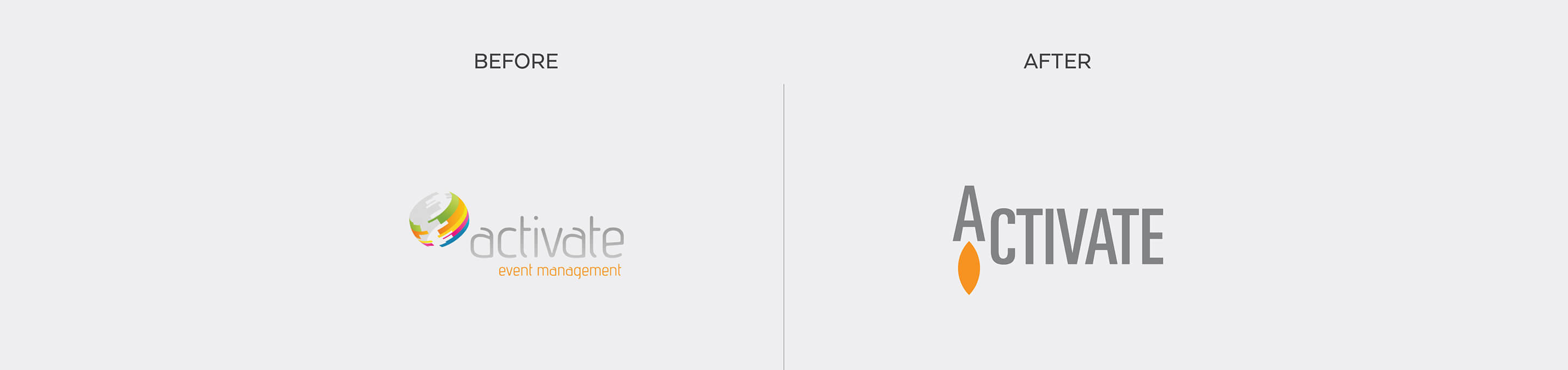 Activate logo before and after