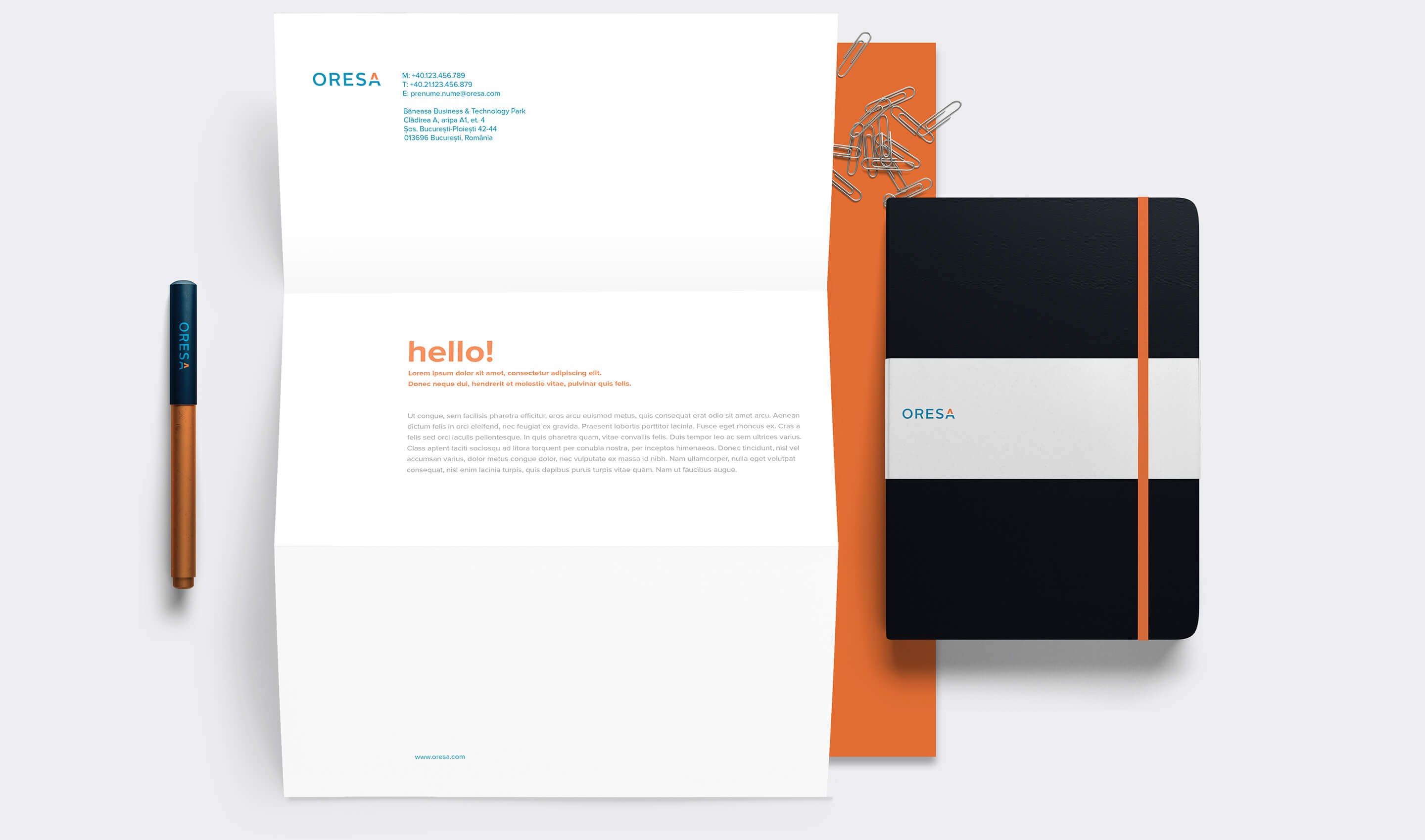 Oresa stationery
