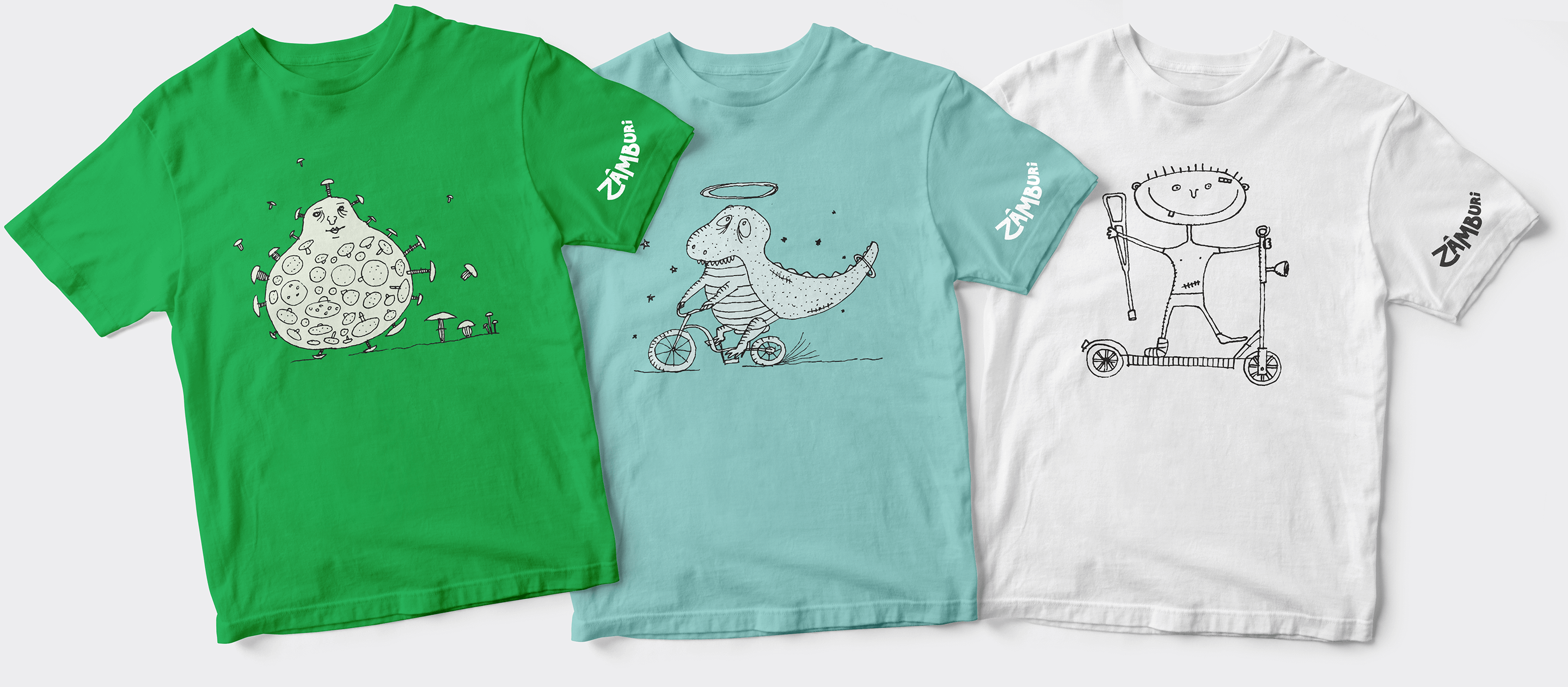 Zâmburi T-shirts