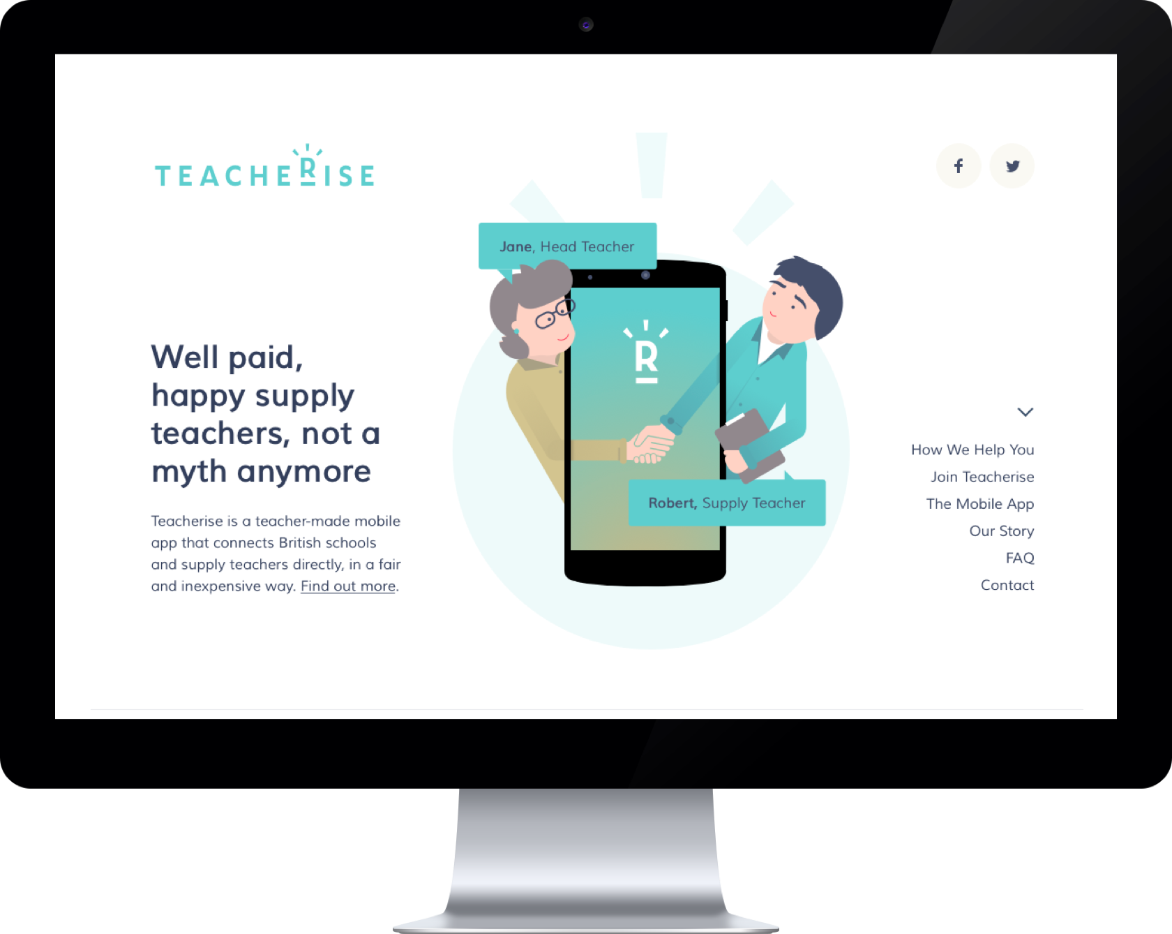 Teacherise website