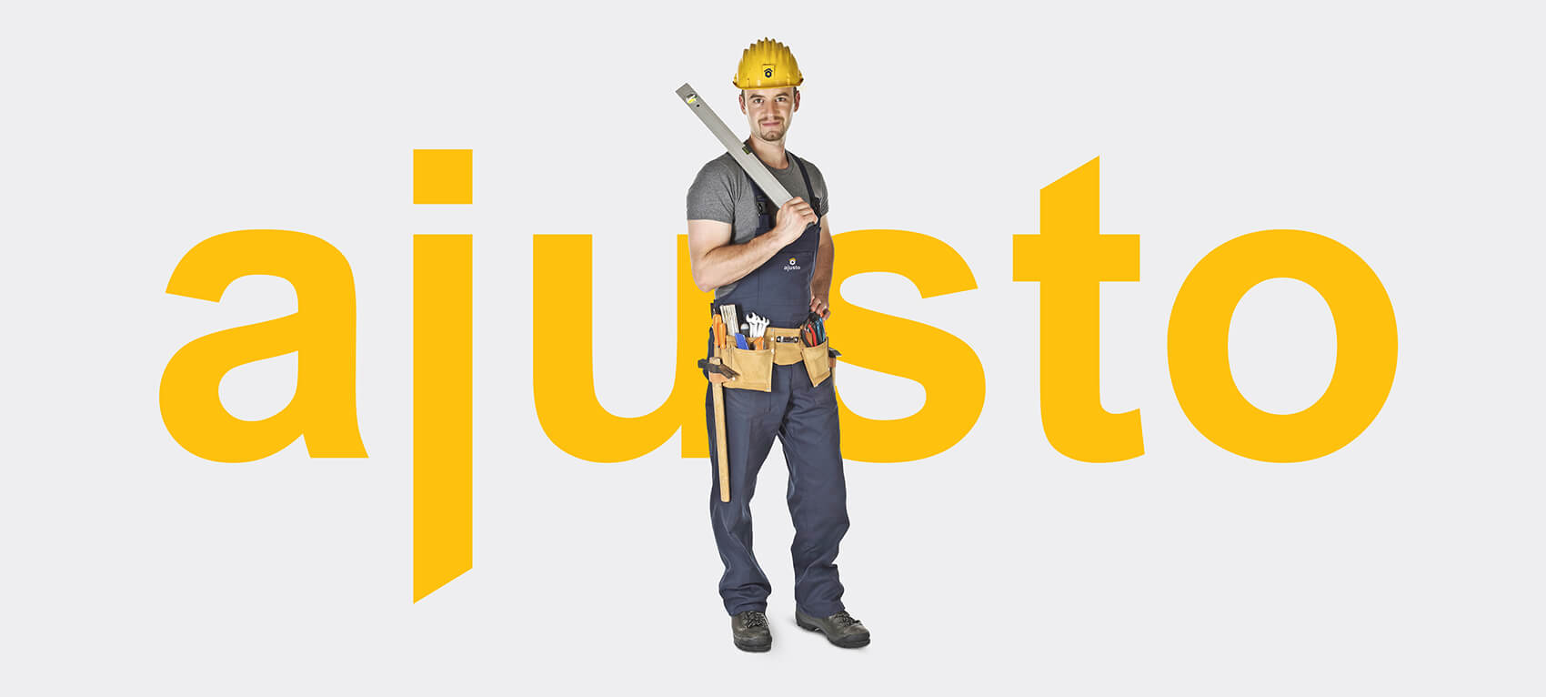 Ajusto uniform and wordmark