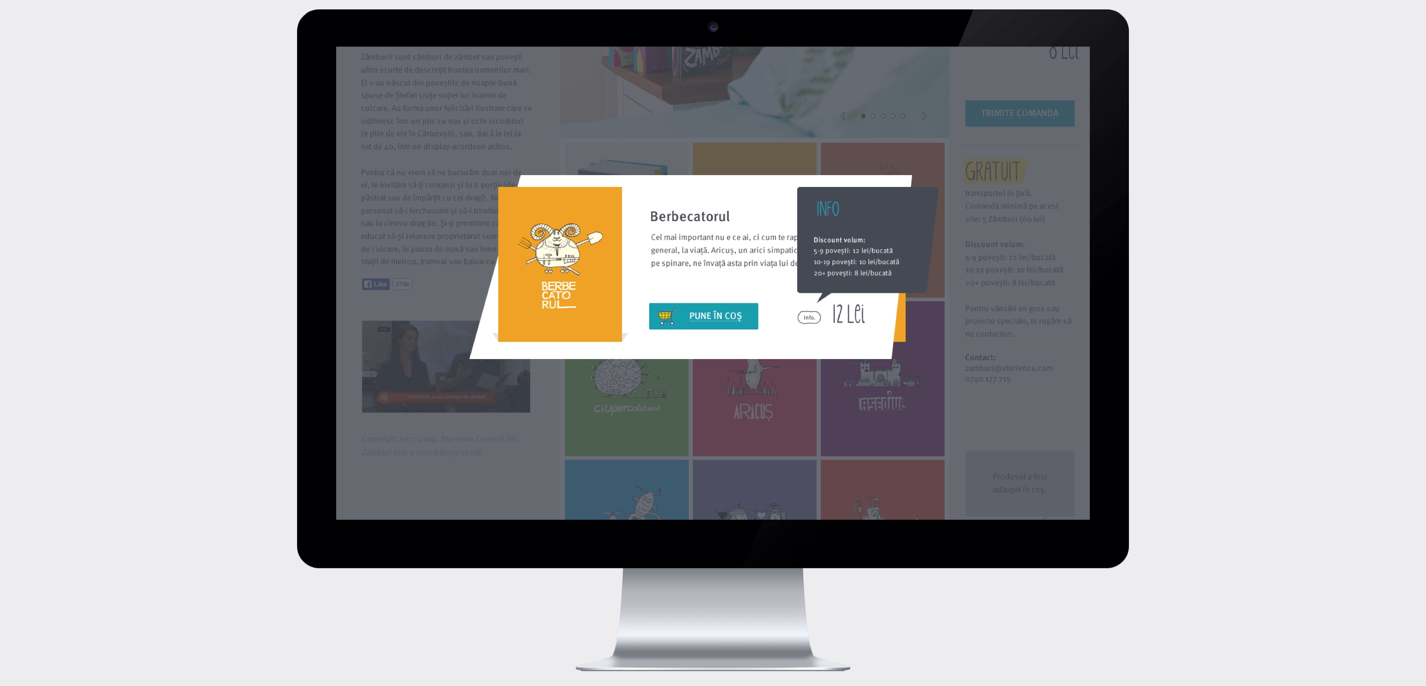 Zâmburi website